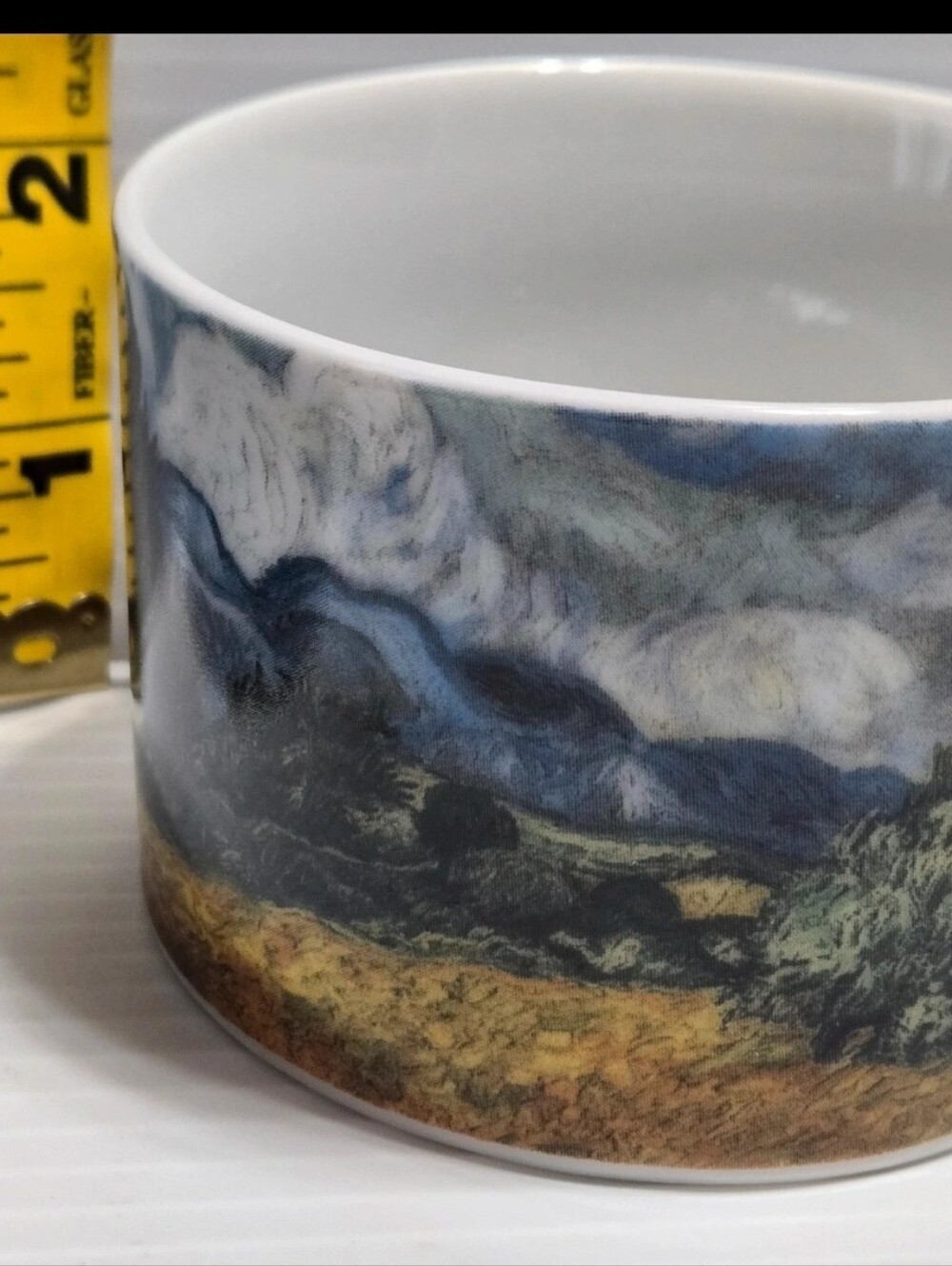 Vincent Van Gogh Landscape Porcelain Mugs Sakura Set of 6 Museum Masters - Picture 7 of 8